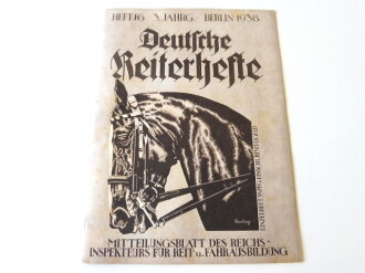 Deutsche Reiterhefte Heft 16 in 1938