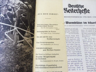 "Deutsche Reiterhefte" Heft 9  in 1938