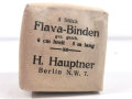 3 Stück " Flava-Binden" H.Hauptner Berlin