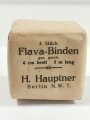 3 Stück " Flava-Binden" H.Hauptner Berlin