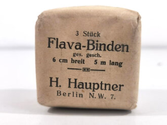 3 Stück " Flava-Binden" H.Hauptner Berlin