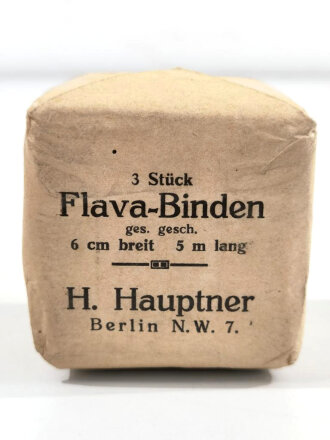 3 Stück " Flava-Binden" H.Hauptner Berlin