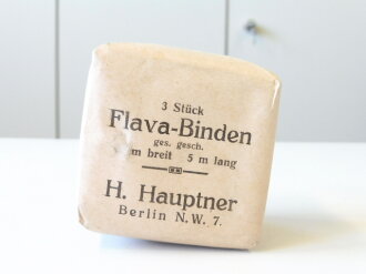 3 Stück " Flava-Binden" H.Hauptner Berlin