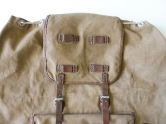 Rucksack für Gebirgsjäger, gebrauchtes Stück datiert 1940