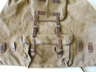 Rucksack für Gebirgsjäger, gebrauchtes Stück datiert 1940