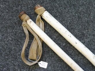 Paar geweisste Stöcke für Gebirgsjäger, um...