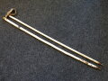 Paar geweisste Stöcke für Gebirgsjäger, um 135 cm Länge