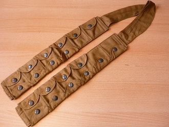Fallschirmjäger Bandolier sandfarben Neuwertig
