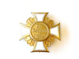 Preußen,  Landeskriegerverband Kriegerverein-Ehrenkreuz 1. Klasse, Steckkreuz emailliert