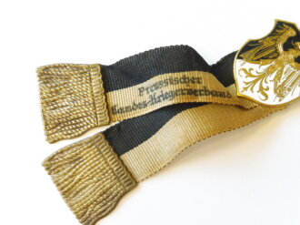 Preußen, Landeskriegerverband Mitgliedsabzeichen mit Jubiläums Abzeichen für 50 jährige Mitgliedschaft in der Ausführung bis 1918