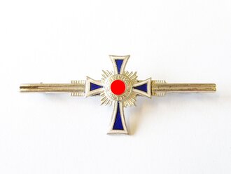 Ehrenkreuz der deutschen Mutter in silber, Miniatur 22mm , Variante als 55mm Breite Brosche