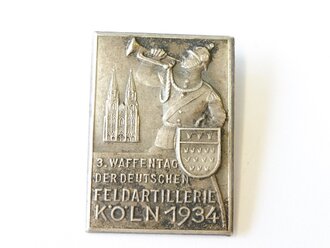 Blechabzeichen 3. Waffentag der Deutschen Feldartillerie...