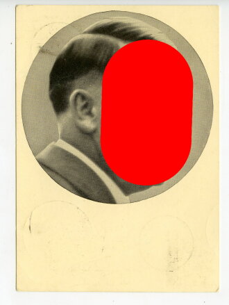 Propagandakarte " Adolf Hitler " Männer der Zeit Nr. 91 - Graph. Kunst- und Verlangsanstalt Jos. G. Huber