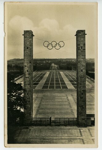 Ansichtskarte Reichssportfeld, Amtliche Olympia Postkarte, XI. Olympiade Berlin 1936