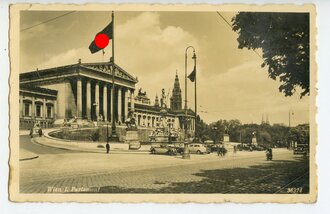 Ansichtskarte Wien I. Parlament, datiert 1939