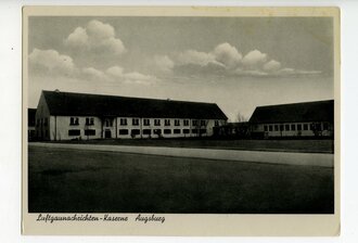 Ansichtskarte Luftgaunachrichten-Kaserne Augsburg