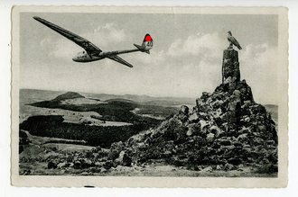 Ansichtskarte Schönes Deutschland: Die Rhön, Fliegerdenkmal Wasserkuppe