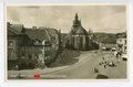Ansichtskarte Zweibrücken: Adolf-Hitler-Platz mit Alexanderkirche