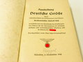 "Ausstellung Deutsche Größe" Unter Schirmherrschaft des Stellvertreters des Führere Rudolf Heß. 395 Seiten, München 1940