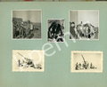 Afrikakorps, Fotoalbum eines Heeresangehörigen ab 1941. Die Fotos alle kleinformatig, eingeklebt.