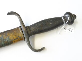 Extraseitengewehr Preußen M1852/71 mit Klingenätzung, ungereinigtes Stück