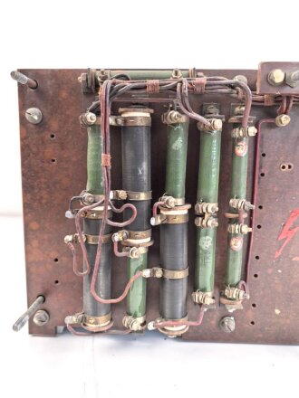 Gleichrichter "SGL E 0,17/2" zum Lorenz 40 Watt Sender  der Kriegsmarine. Funktion nicht geprüft