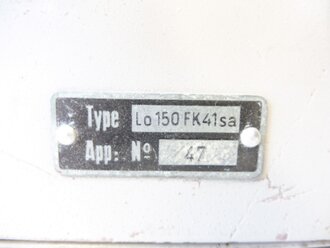 Lorenz 150 Watt Sender Lo150FK41sa. Unvollständiges Gerät, Funktion nicht geprüft