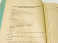 Beschreibung  für Funkgerät "Lo 40 K 39d und Lo 40 K 39f" vom Januar 1944. Din A5, 20 Seiten plus Anlagen