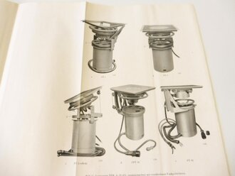 Beschreibung "Kreuzrahmen Goniometer Bordpeilanlage nach Bauvorschrift der Kriegsmarine mit Peilüberlagerungsempfänger T8L39"  63 Seiten plus Anlagen