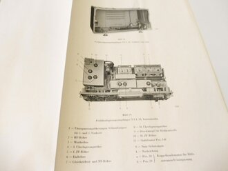 Beschreibung "Kreuzrahmen Goniometer Bordpeilanlage nach Bauvorschrift der Kriegsmarine mit Peilüberlagerungsempfänger T8L39"  63 Seiten plus Anlagen