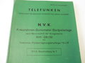 Beschreibung "Kreuzrahmen Goniometer Bordpeilanlage nach Bauvorschrift der Kriegsmarine mit Peilüberlagerungsempfänger T8L39"  63 Seiten plus Anlagen