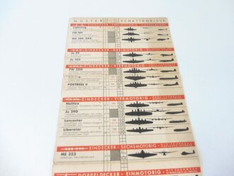 FED Raumtafel für die Kriegsmarine vom Februar 1944