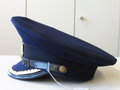 DDR, Volksmarine Schirmmütze für Offiziere in gutem Zustand, Kopfgrösse 59