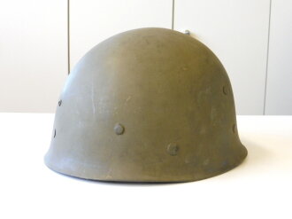 Frankreich, Innenhelm zum Stahlhelm M51. Originallack