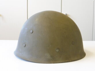 Frankreich, Innenhelm zum Stahlhelm M51. Originallack