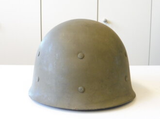 Frankreich, Innenhelm zum Stahlhelm M51. Originallack