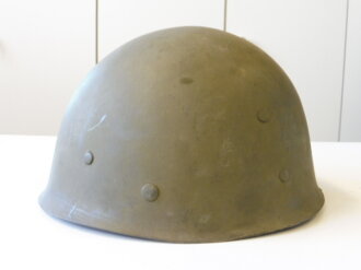 Frankreich, Innenhelm zum Stahlhelm M51. Originallack