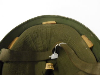 British 1972 dated steel helmet, original paint