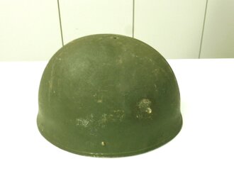 British 1972 dated steel helmet, original paint