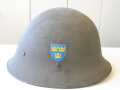 Schweden, Stahlhelm M21, von der Armee überlackiertes Stück