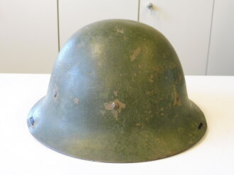 Niederlande Stahlhelm M16, Origianallack, leider innen unschlau beschriftet