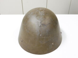 Tschechoslowakei Stahlhelm M32/34, originallack, datiert...