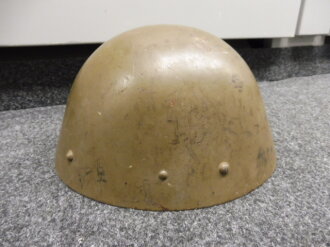 Tschechoslowakei Stahlhelm M32/34, originallack, datiert...