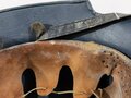 Leichtmetallhelm Deutsch 2. Weltkrieg, blauer Originallack