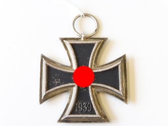 Eisernes Kreuz 2. Klasse 1939, Hersteller 27 "Anton Schenkl´s Nachfolger, Wien" im Bandring gestempelt