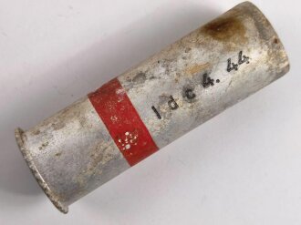 Abgeschossene Aluminiumhülse für die...
