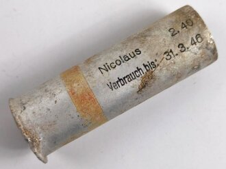 Abgeschossene Aluminiumhülse für die...