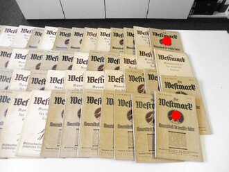 " Die Westmark" Monatsschrift für deutsche Kultur , 71 Ausgaben- meist in neuwertigem Zustand