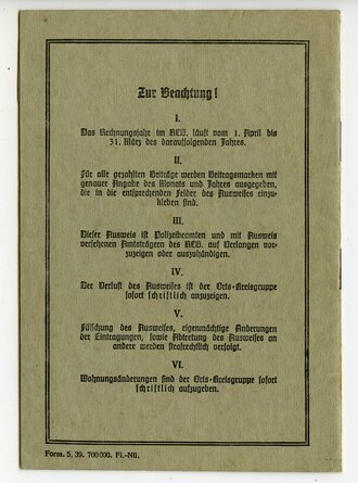 Reichsluftschutzbund Landesgruppe Nordbayern,...