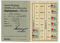 Reichsluftschutzbund Landesgruppe Nordbayern, Mitgliedsausweis von 1939